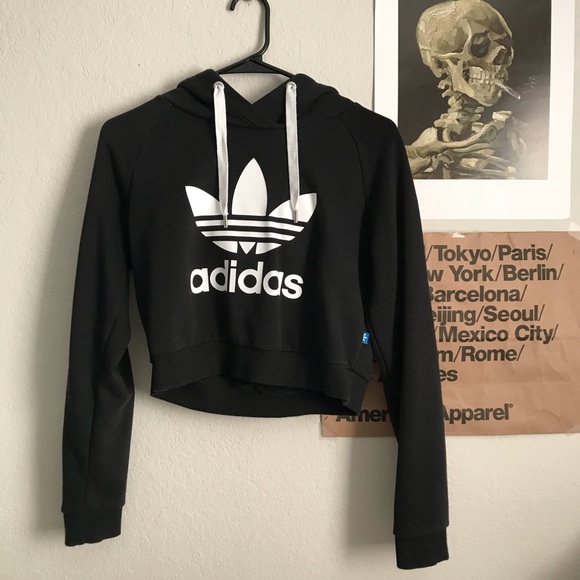 Urban Outfitters Sweaters - sold ADIDAS / crop hoodie